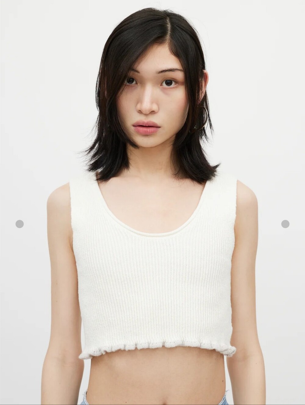 Jacquemus Knit Tank Crop Top